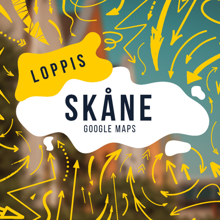 Loppis Skane Google Maps Like Sweden - Your Ultimate Guide to Sweden - LikeSweden.com - Loppis Map - Skåne