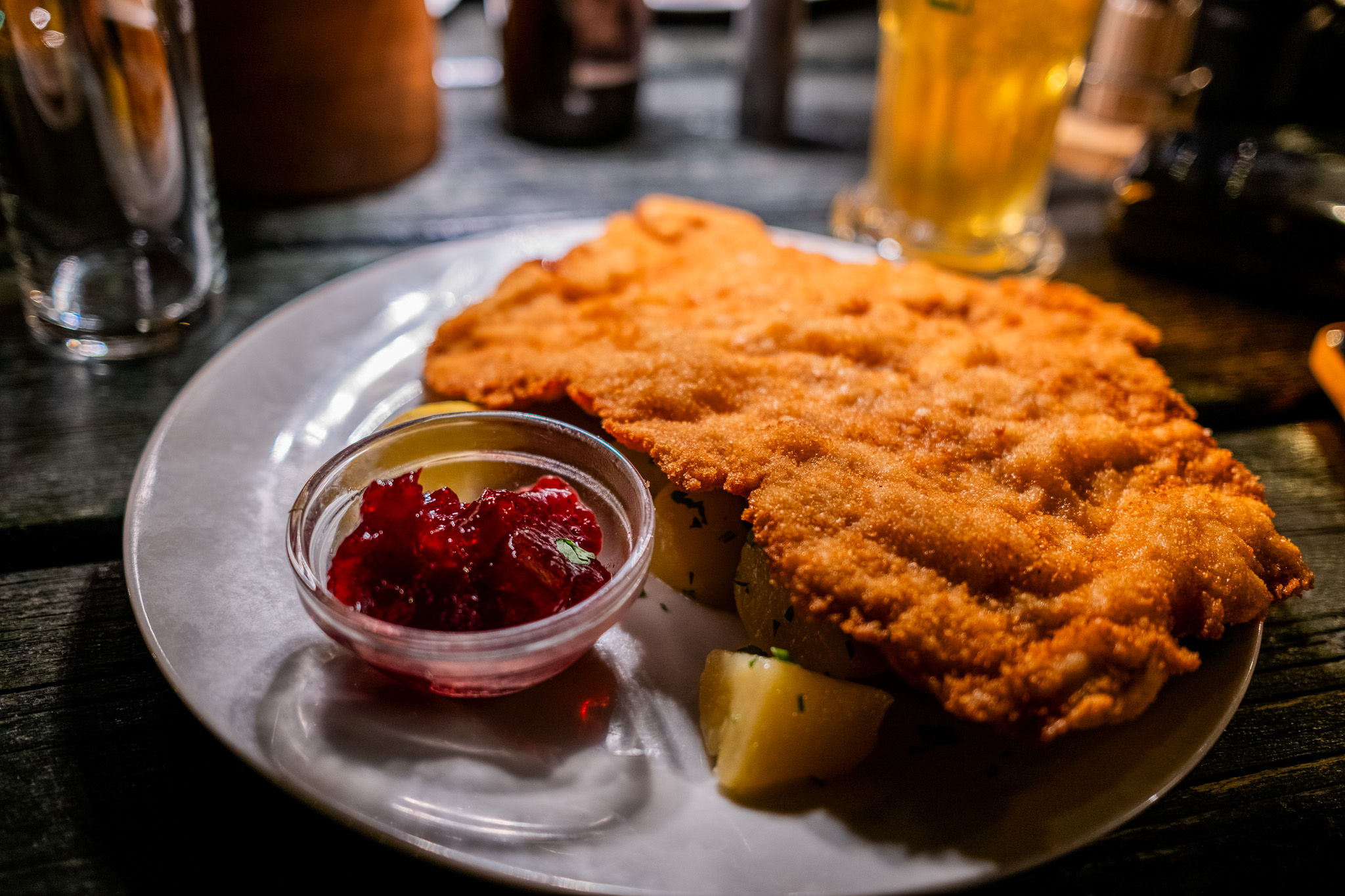 Bauernbräu Wien - wiener schnitzel