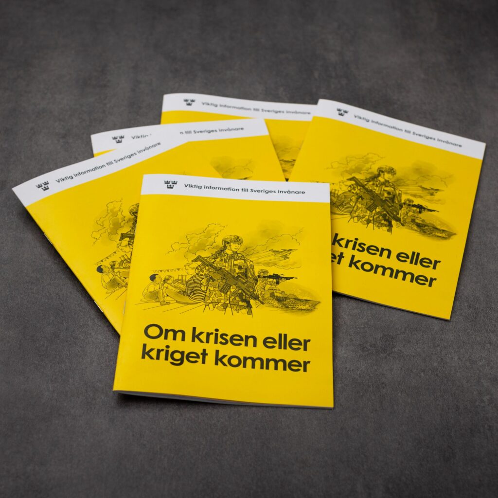 Om krisen eller kriget kommer - pamphlet 2024