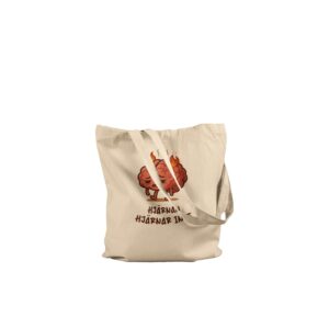 Hjärnan Hjärnar Inte [Premium Tote Bag Natural]