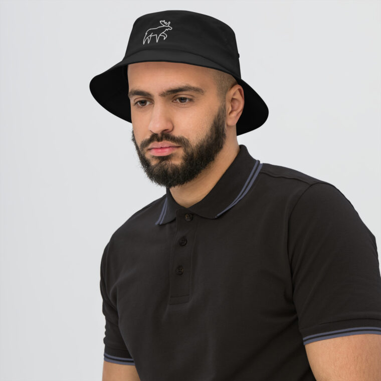 LikeSweden Moose [Unisex Old School Bucket Hat] - Image 2