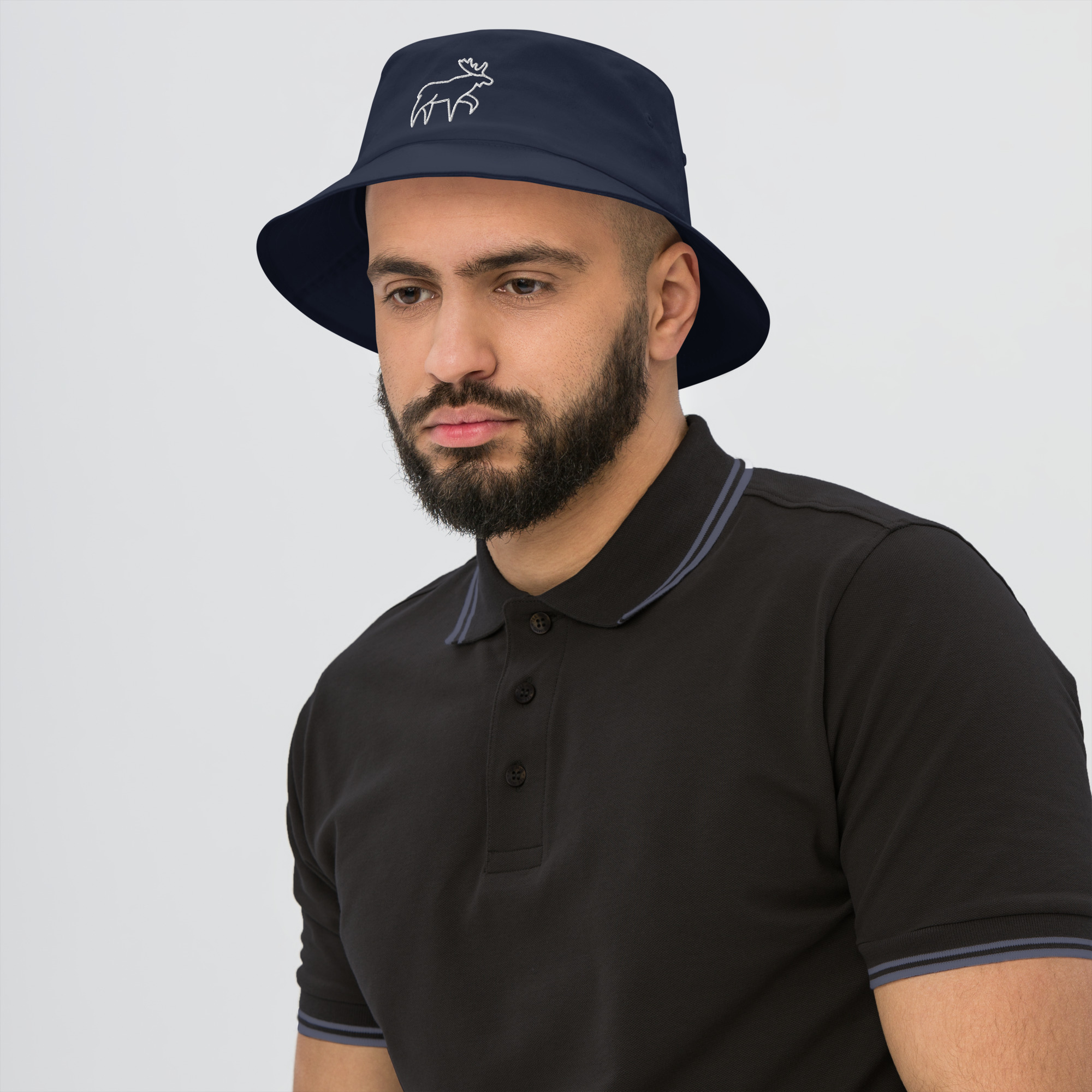LikeSweden Moose [Unisex Old School Bucket Hat]