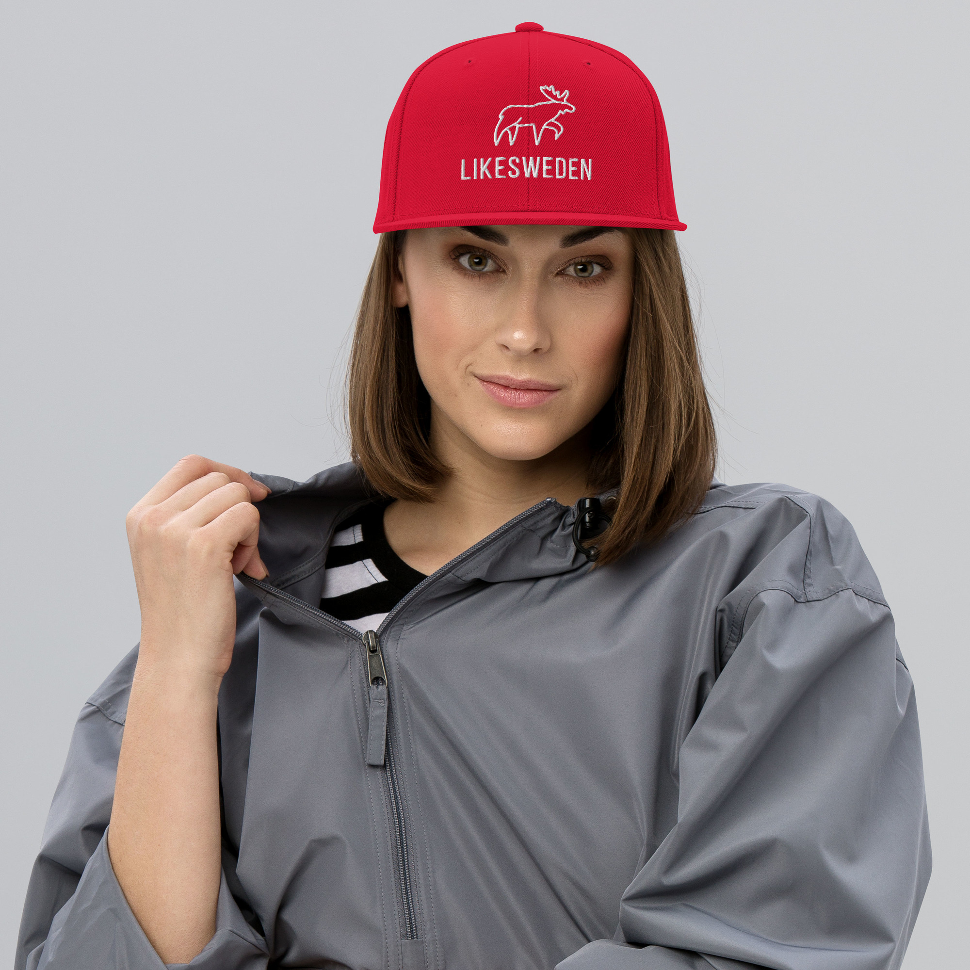 LikeSweden Moose Logo [Unisex Snapback Hat] - Image 7