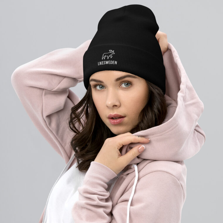 LikeSweden Moose Logo [Unisex Cuffed Beanie] - Image 2