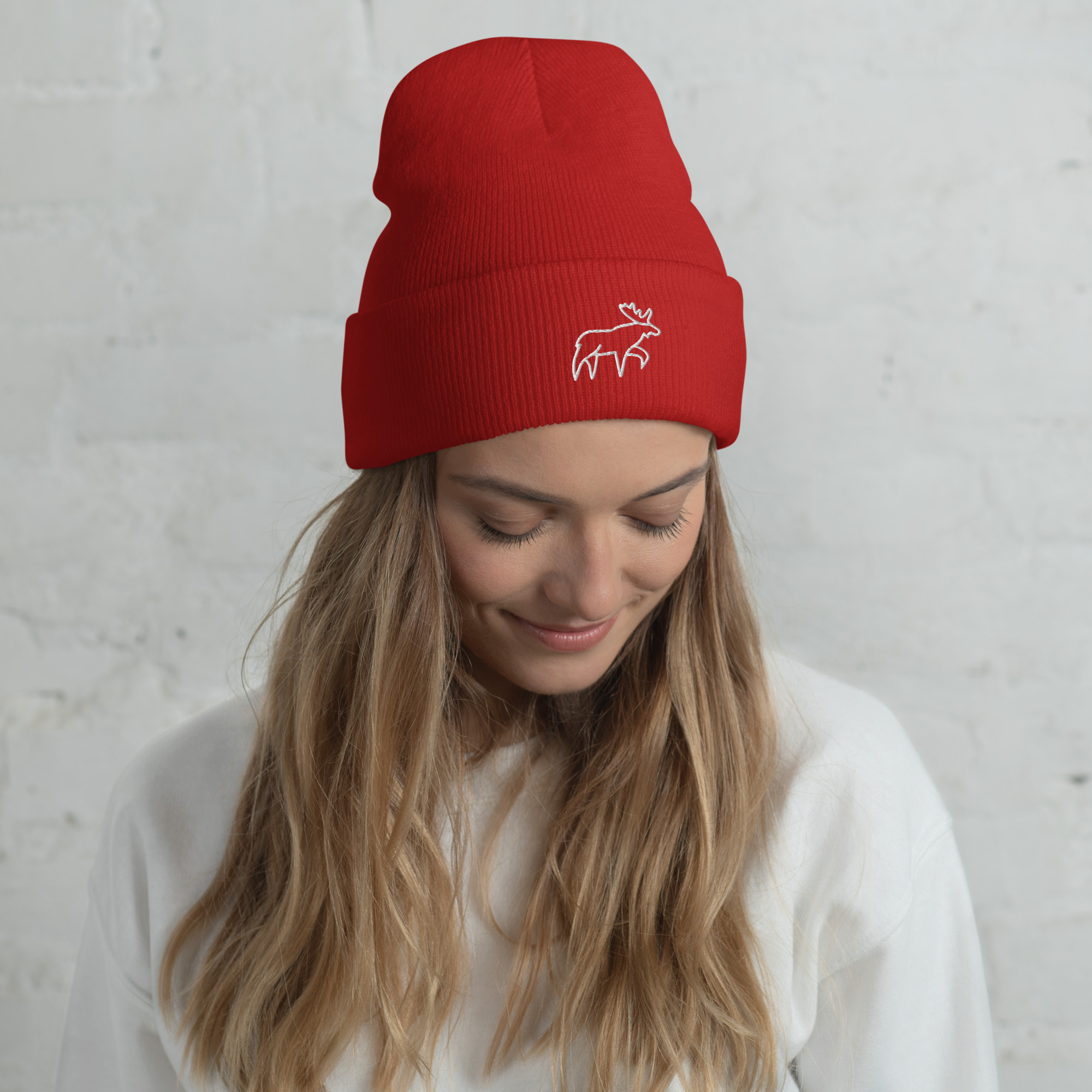 LikeSweden Moose [Unisex Cuffed Beanie] - Image 6