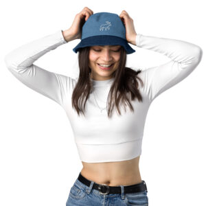LikeSweden Moose [Unisex Denim bucket hat]