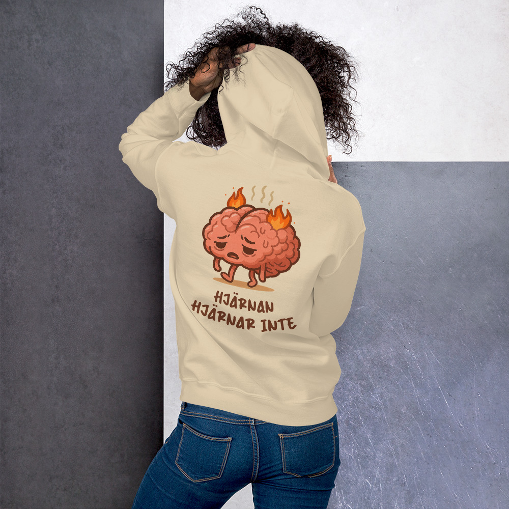 Hjärnan Hjärnar Inte [Unisex Hoodie] - Image 2