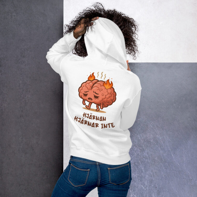 Hjärnan Hjärnar Inte [Unisex Hoodie] - Image 5