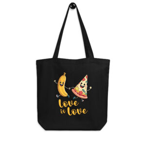 Love is Love – Swedish Banana, Curry, Peanut Pizza [Eco Tote Bag]