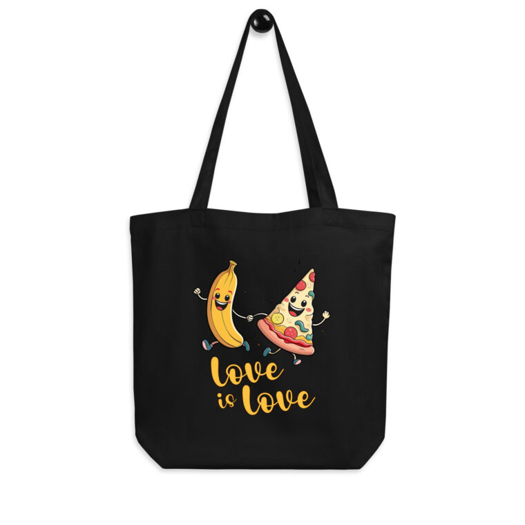Love is Love – Swedish Banana, Curry, Peanut Pizza [Eco Tote Bag]