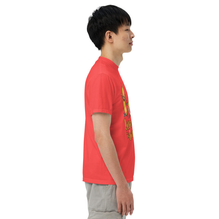 Love is Love - Swedish Banana, Curry, Peanut Pizza [Unisex t-shirt - Paprika] - Image 7