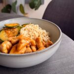 Asian-style chicken in teriyaki sauce with spicy cucumber – LikeSweden